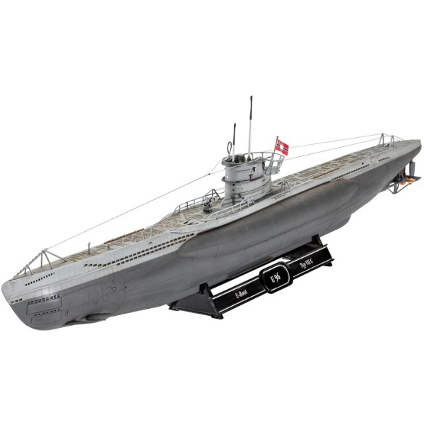 Фото - Набор для моделирования техники Revell набор Подлодка U96 (Das Boot) уровень 3 масштаб 1:144 (RVL-05675)